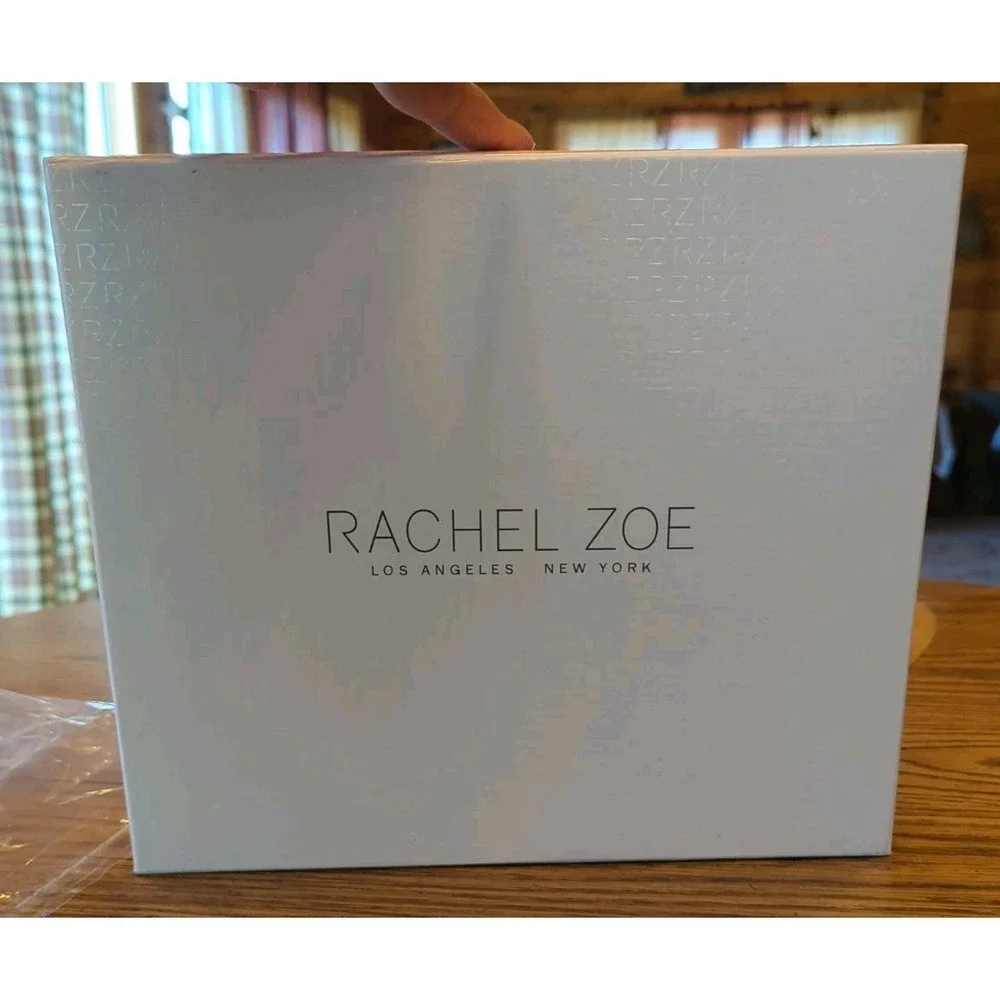 NEW Rachel Zoe Teddy Bear Beaded Clutch Wallet and Key Chain 3-Piece Set Ret $98